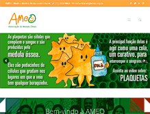 Tablet Screenshot of ameo.org.br